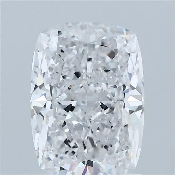 1.55 Carat Cushion Shaped, Ideal Cut, D Color, VVS2 Clarity, IGI Certified Lab Grown Diamond