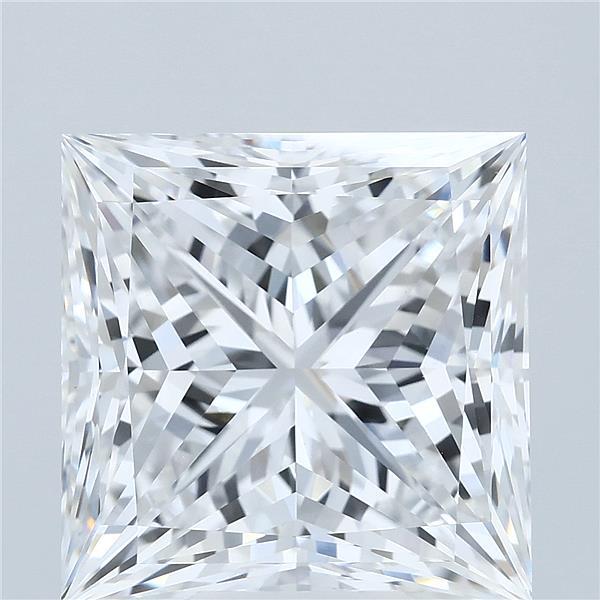 10.05 Carat Princess Shaped, Ideal Cut, D Color, VVS2 Clarity, IGI Certified Lab Grown Diamond