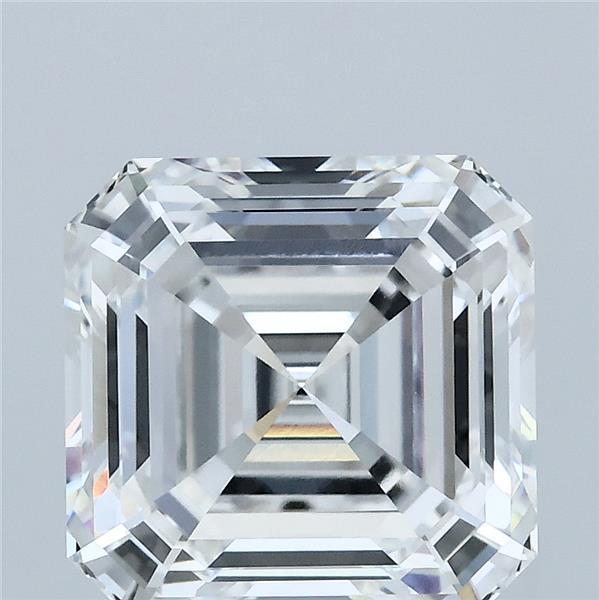 4.56 Carat Asscher Shaped, Ideal Cut, E Color, VVS2 Clarity, IGI Certified Lab Grown Diamond