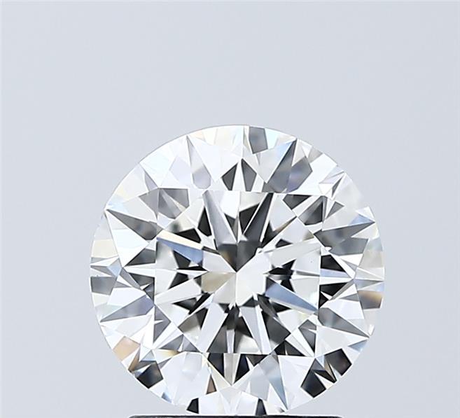 2.02 Carat Round Shaped, Excellent Cut, D Color, VVS2 Clarity, IGI Certified Lab Grown Diamond
