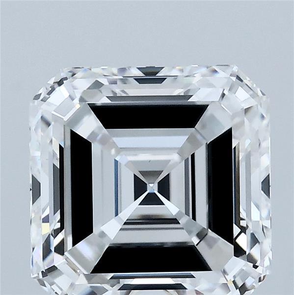 3.00 Carat Asscher Shaped, Very Good Cut, D Color, VS1 Clarity, IGI Certified Lab Grown Diamond