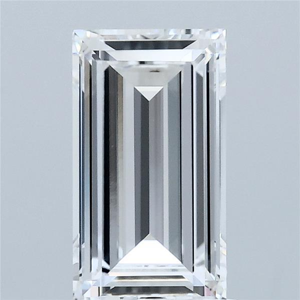 1.34 Carat Baguette Shaped, Very Good Cut, D Color, VVS1 Clarity, IGI Certified Lab Grown Diamond