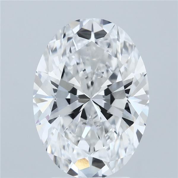 3.56 Carat Oval Shaped, Ideal Cut, E Color, VS1 Clarity, IGI Certified Lab Grown Diamond