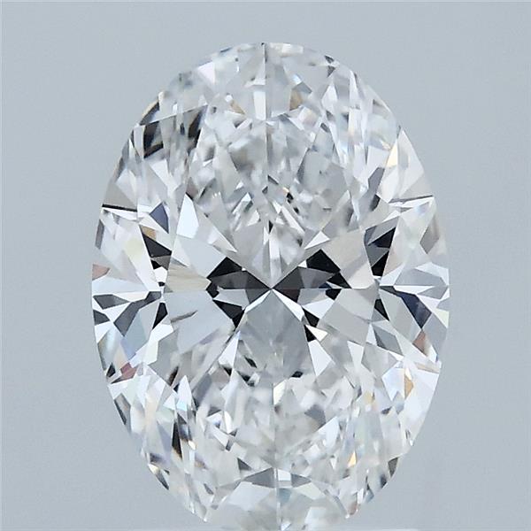 2.06 Carat Oval Shaped, Ideal Cut, E Color, VVS2 Clarity, IGI Certified Lab Grown Diamond