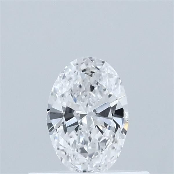 0.33 Carat Oval Shaped, Ideal Cut, D Color, VVS2 Clarity, IGI Certified Lab Grown Diamond