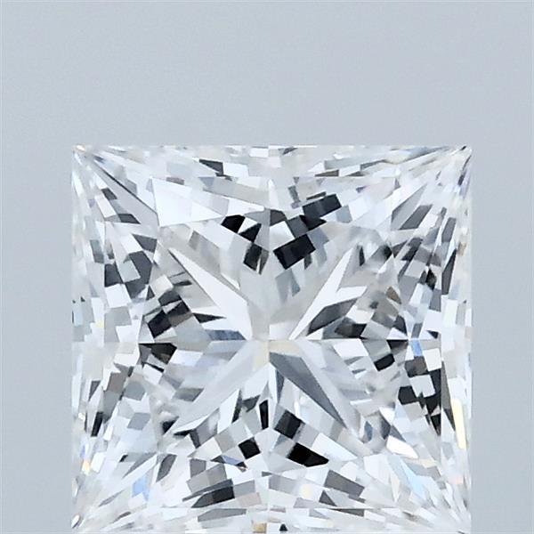 1.53 Carat Princess Shaped, Ideal Cut, E Color, VVS1 Clarity, IGI Certified Lab Grown Diamond
