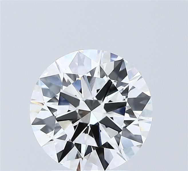 2.01 Carat Round Shaped, Excellent Cut, D Color, VS1 Clarity, IGI Certified Lab Grown Diamond