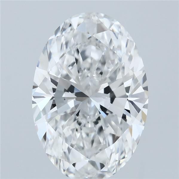 3.01 Carat Oval Shaped, Excellent Cut, E Color, VVS2 Clarity, IGI Certified Lab Grown Diamond