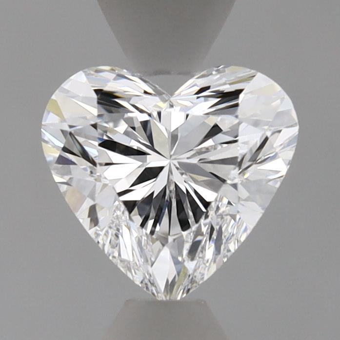 0.99 Carat Heart Shaped, Ideal Cut, D Color, VVS2 Clarity, IGI Certified Lab Grown Diamond