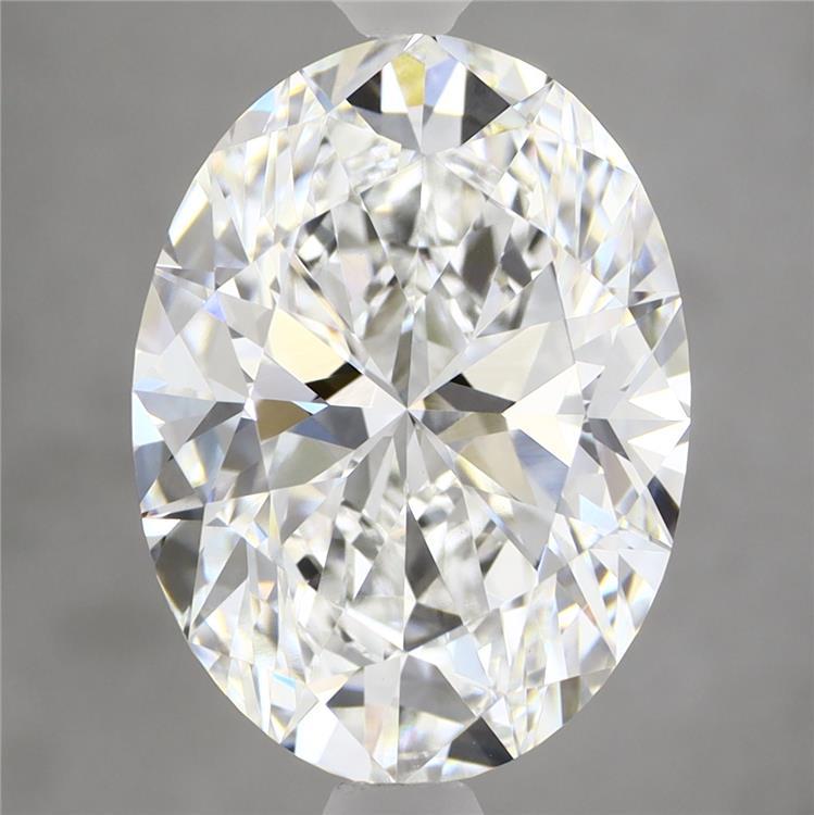 6.10 Carat Oval Shaped, Ideal Cut, E Color, VVS2 Clarity, IGI Certified Lab Grown Diamond
