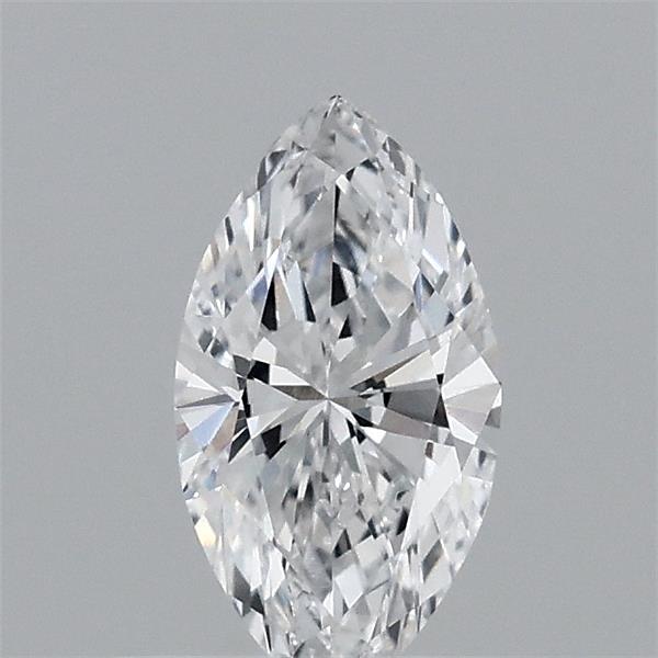 0.48 Carat Marquise Shaped, Ideal Cut, D Color, VVS2 Clarity, IGI Certified Lab Grown Diamond