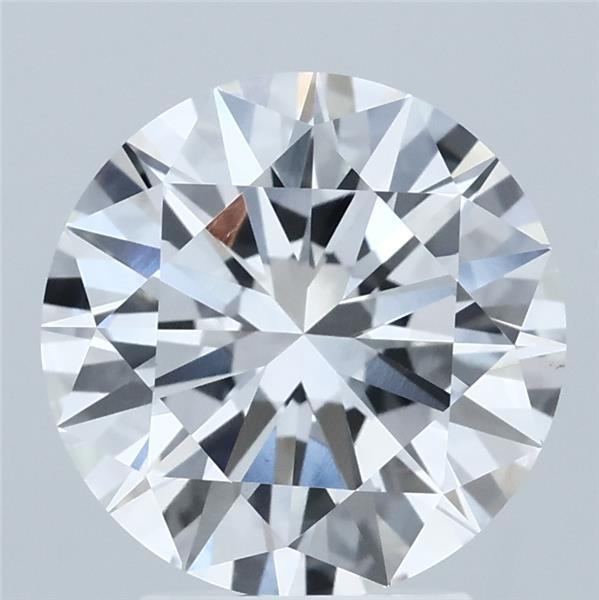 3.01 Carat Round Shaped, Excellent Cut, E Color, VVS2 Clarity, IGI Certified Lab Grown Diamond