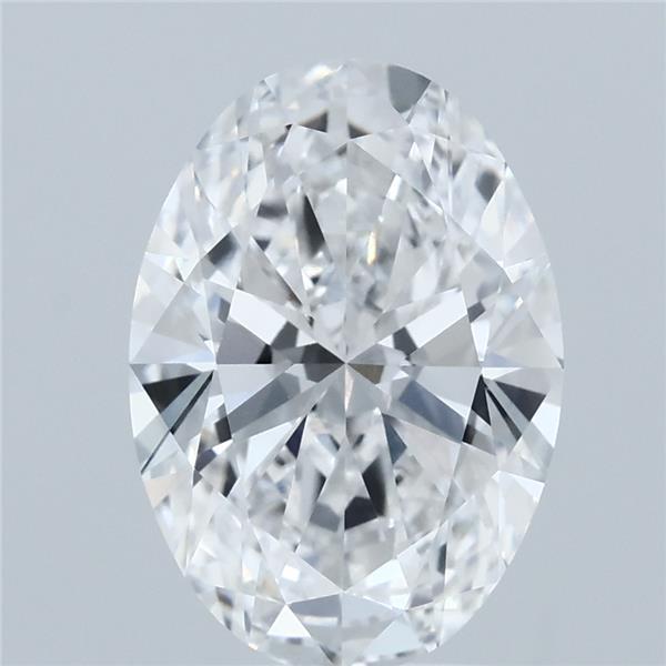 3.01 Carat Oval Shaped, Ideal Cut, D Color, VVS1 Clarity, IGI Certified Lab Grown Diamond