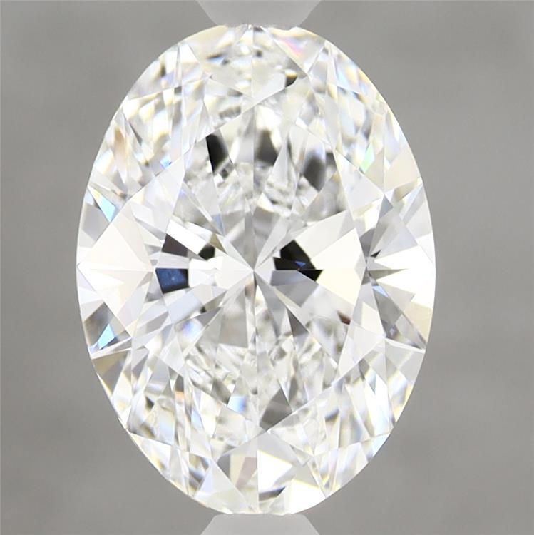 2.20 Carat Oval Shaped, Ideal Cut, D Color, VVS2 Clarity, IGI Certified Lab Grown Diamond