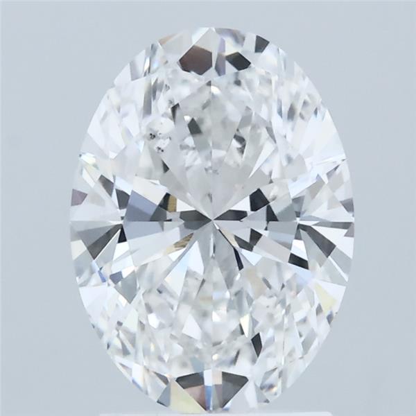 2.01 Carat Oval Shaped, Ideal Cut, E Color, VVS2 Clarity, IGI Certified Lab Grown Diamond