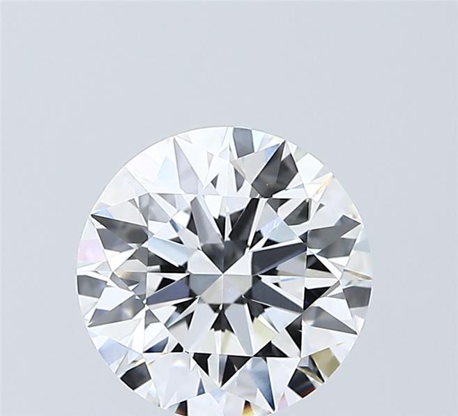 2.01 Carat Round Shaped, Ideal Cut, D Color, VVS2 Clarity, IGI Certified Lab Grown Diamond