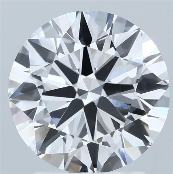 2.41 Carat Round Shaped, Ideal Cut, D Color, VVS2 Clarity, IGI Certified Lab Grown Diamond
