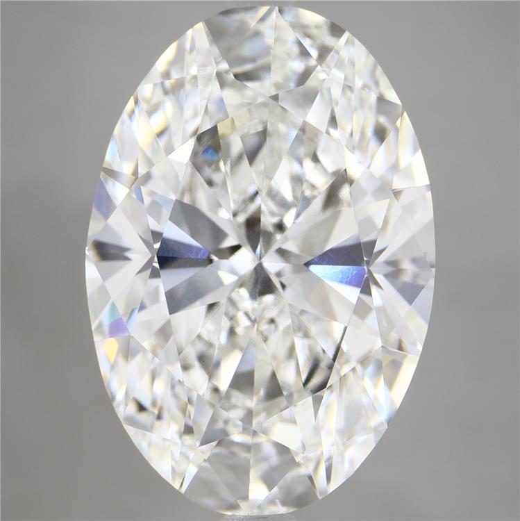 10.00 Carat Oval Shaped, Ideal Cut, E Color, VVS2 Clarity, IGI Certified Lab Grown Diamond