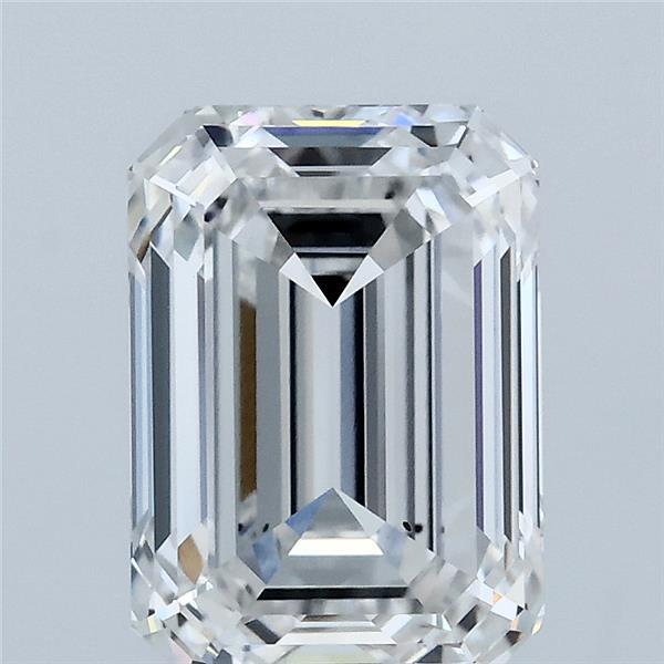 3.03 Carat Emerald Shaped, Ideal Cut, F Color, VS2 Clarity, IGI Certified Lab Grown Diamond
