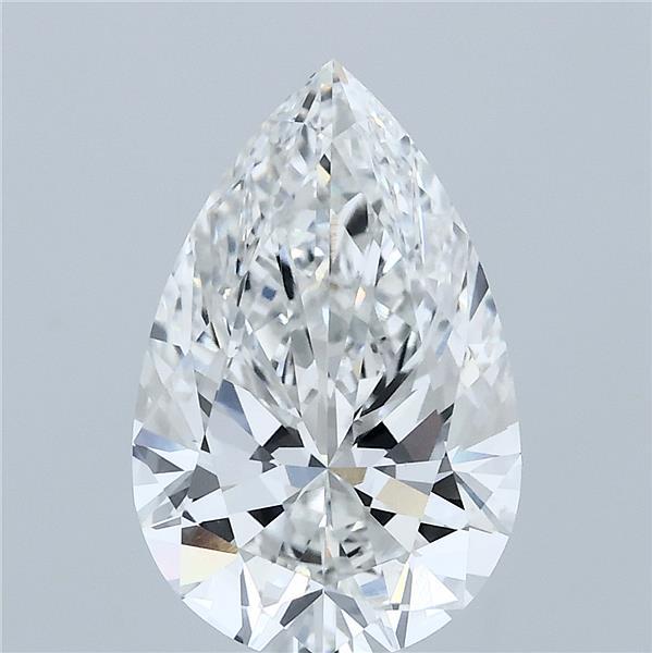 3.00 Carat Pear Shaped, Ideal Cut, E Color, VVS2 Clarity, IGI Certified Lab Grown Diamond