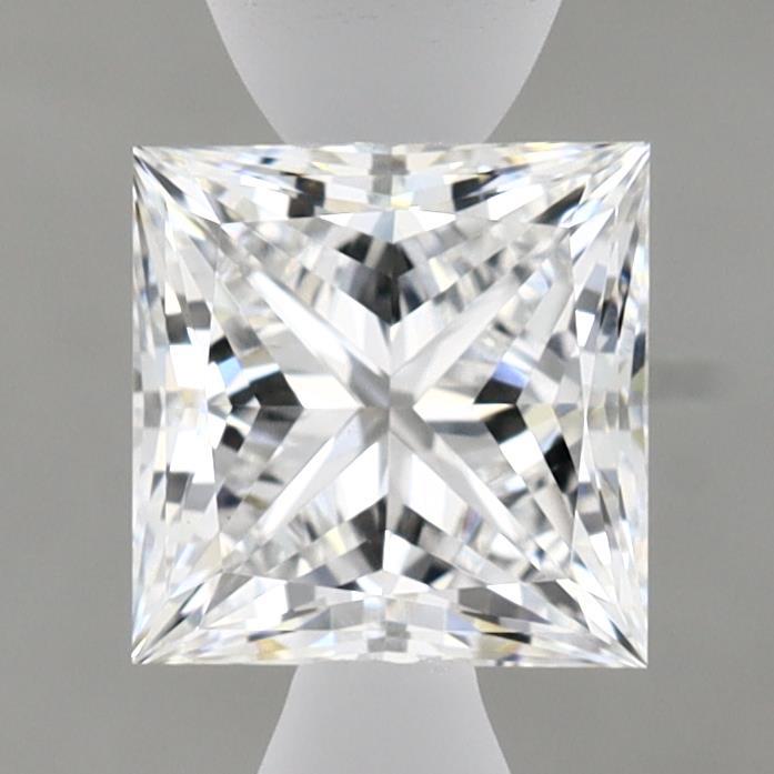 1.63 Carat Princess Shaped, Ideal Cut, D Color, VS1 Clarity, IGI Certified Lab Grown Diamond