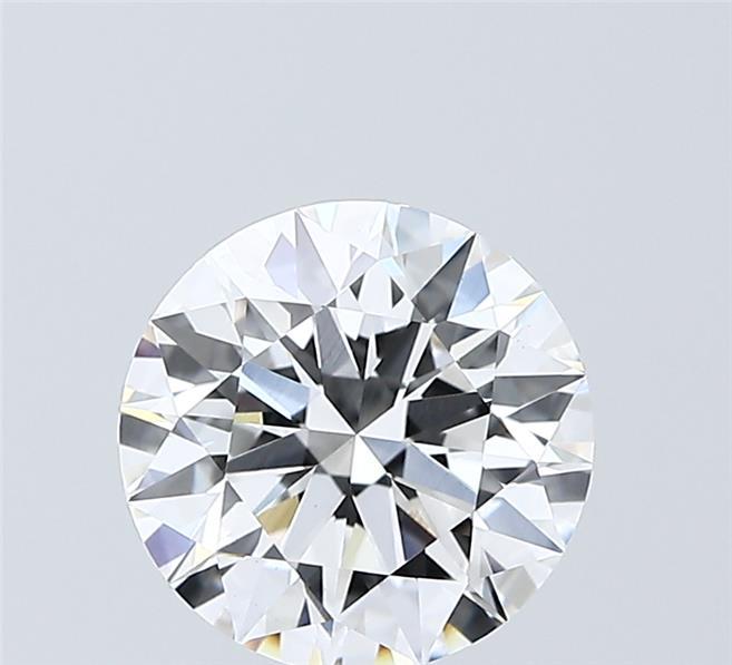 2.05 Carat Round Shaped, Ideal Cut, D Color, VS1 Clarity, IGI Certified Lab Grown Diamond