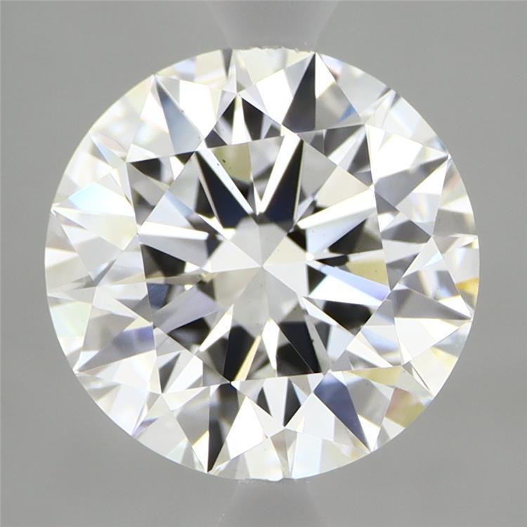 3.02 Carat Round Shaped, Ideal Cut, F Color, VS2 Clarity, IGI Certified Lab Grown Diamond