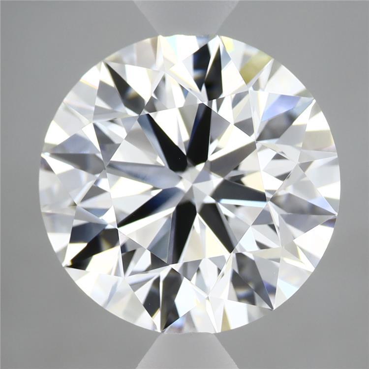 5.00 Carat Round Shaped, Excellent Cut, F Color, VVS2 Clarity, IGI Certified Lab Grown Diamond