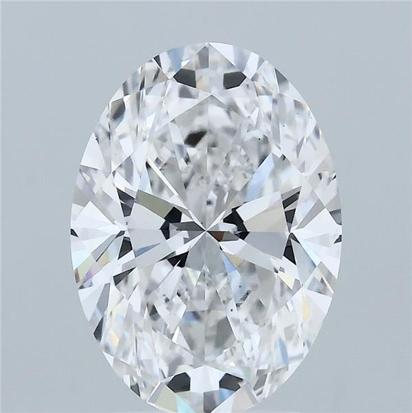 3.00 Carat Oval Shaped, Ideal Cut, D Color, VS1 Clarity, IGI Certified Lab Grown Diamond