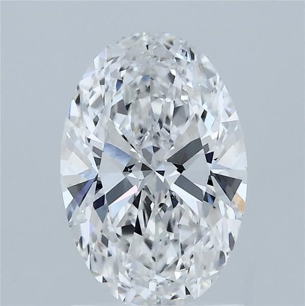 1.41 Carat Oval Shaped, Ideal Cut, D Color, VVS1 Clarity, IGI Certified Lab Grown Diamond