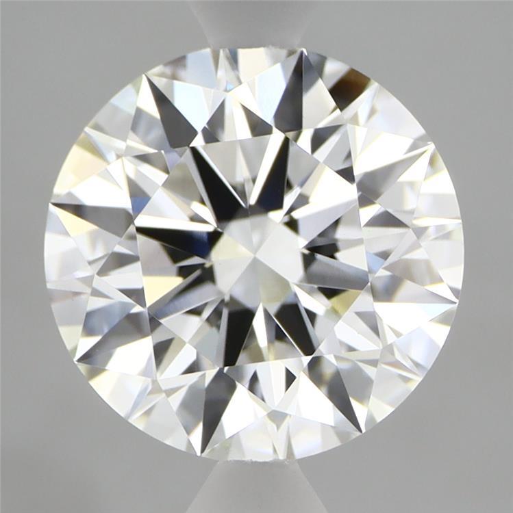 2.70 Carat Round Shaped, Ideal Cut, F Color, VVS2 Clarity, IGI Certified Lab Grown Diamond