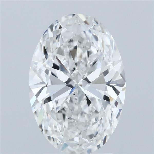 3.00 Carat Oval Shaped, Ideal Cut, E Color, VS1 Clarity, IGI Certified Lab Grown Diamond