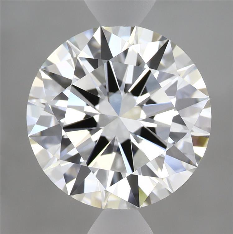 4.10 Carat Round Shaped, Excellent Cut, F Color, VS1 Clarity, IGI Certified Lab Grown Diamond