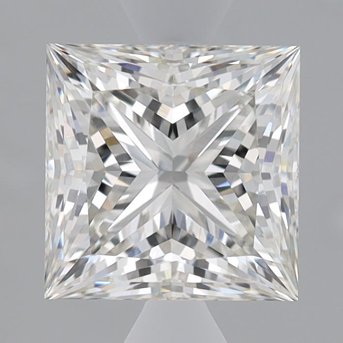 2.02 Carat Princess Shaped, Ideal Cut, G Color, VVS1 Clarity, IGI Certified Lab Grown Diamond