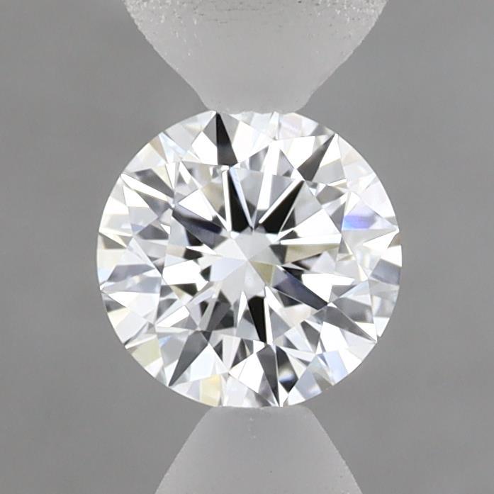 0.57 Carat Round Shaped, Ideal Cut, D Color, VVS2 Clarity, IGI Certified Lab Grown Diamond