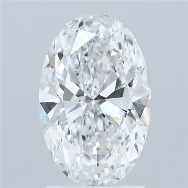1.81 Carat Oval Shaped, Ideal Cut, D Color, VVS1 Clarity, IGI Certified Lab Grown Diamond