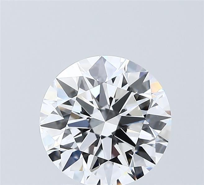 2.05 Carat Round Shaped, Ideal Cut, D Color, VVS2 Clarity, IGI Certified Lab Grown Diamond