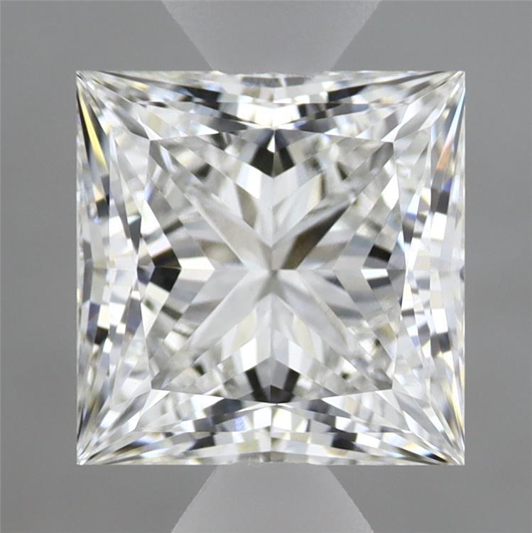 2.08 Carat Princess Shaped, Ideal Cut, E Color, VVS2 Clarity, IGI Certified Lab Grown Diamond