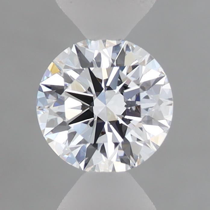 0.68 Carat Round Shaped, Ideal Cut, D Color, VVS2 Clarity, IGI Certified Lab Grown Diamond