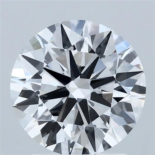 2.10 Carat Round Shaped, Ideal Cut, D Color, VS1 Clarity, IGI Certified Lab Grown Diamond