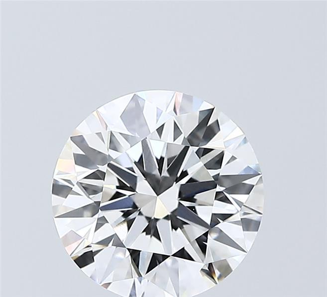 2.05 Carat Round Shaped, Ideal Cut, D Color, VVS2 Clarity, IGI Certified Lab Grown Diamond