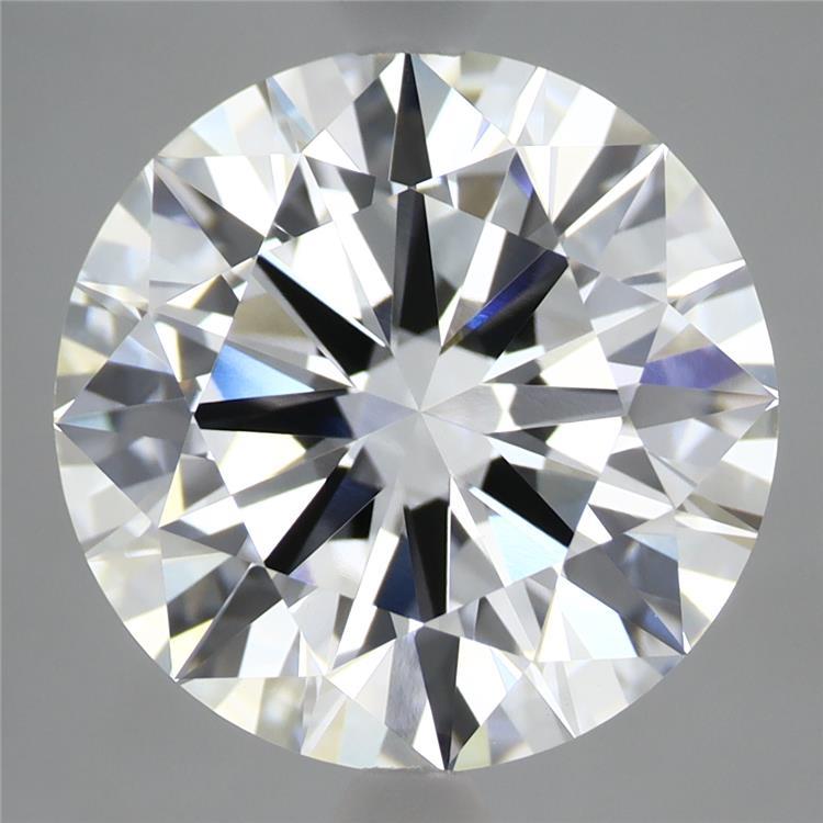 5.71 Carat Round Shaped, Ideal Cut, E Color, VVS2 Clarity, IGI Certified Lab Grown Diamond