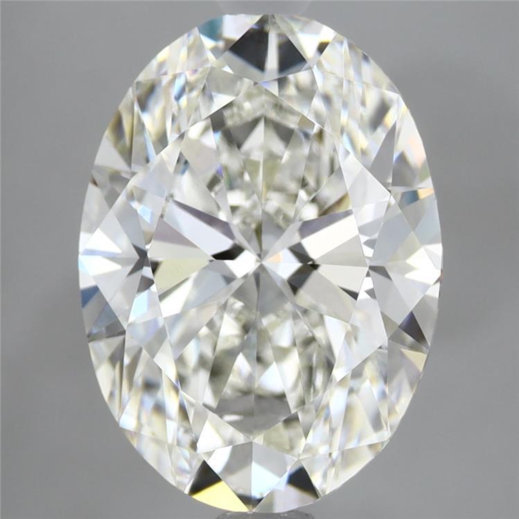 4.75 Carat Oval Shaped, Ideal Cut, G Color, VVS2 Clarity, IGI Certified Lab Grown Diamond