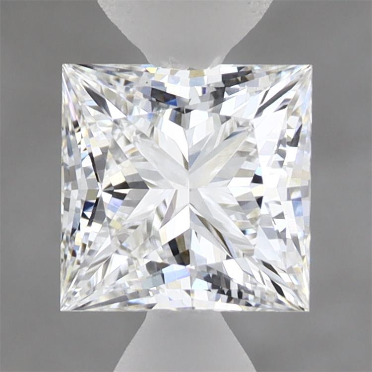 1.57 Carat Princess Shaped, Excellent Cut, E Color, VVS2 Clarity, IGI Certified Lab Grown Diamond