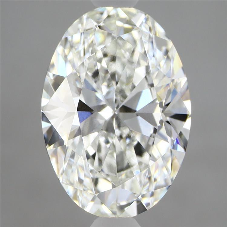 2.52 Carat Oval Shaped, Ideal Cut, G Color, VVS2 Clarity, IGI Certified Lab Grown Diamond