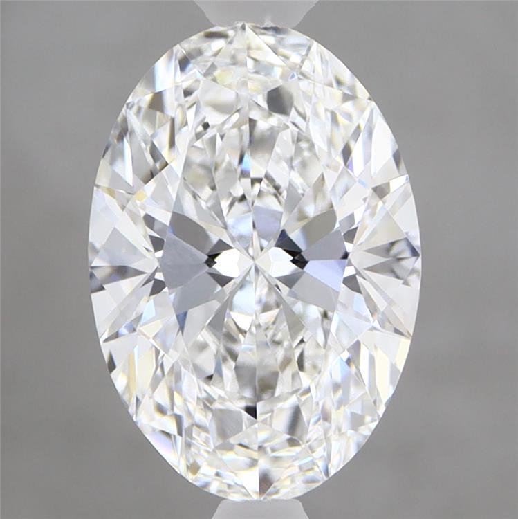 2.10 Carat Oval Shaped, Ideal Cut, D Color, VVS2 Clarity, IGI Certified Lab Grown Diamond