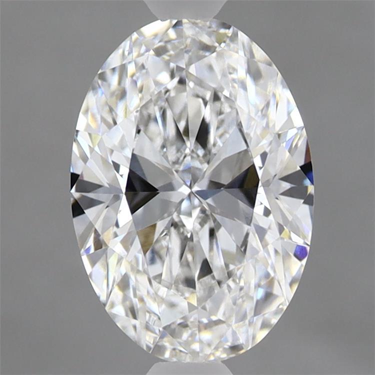 1.59 Carat Oval Shaped, Ideal Cut, D Color, VVS2 Clarity, IGI Certified Lab Grown Diamond