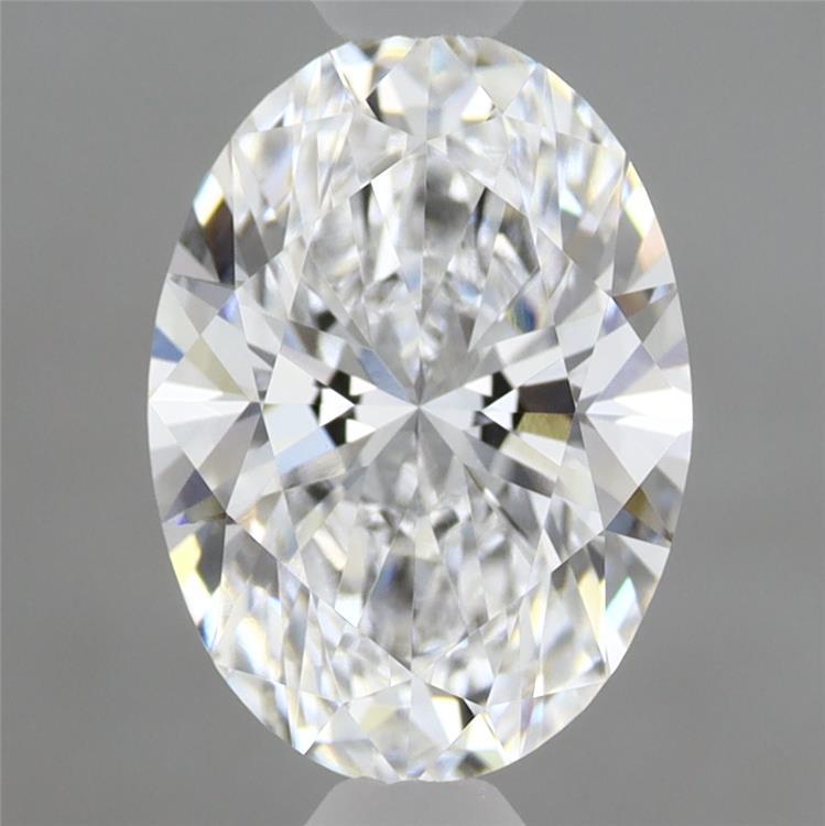 1.55 Carat Oval Shaped, Ideal Cut, D Color, VVS2 Clarity, IGI Certified Lab Grown Diamond