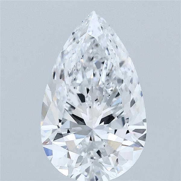 1.50 Carat Pear Shaped, Excellent Cut, D Color, VS1 Clarity, IGI Certified Lab Grown Diamond
