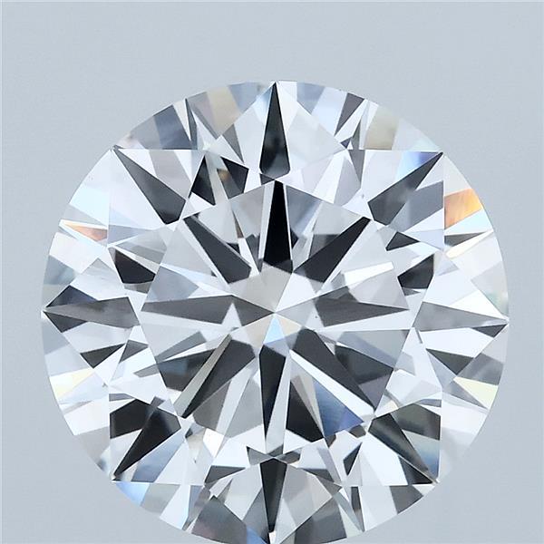 4.66 Carat Round Shaped, Ideal Cut, E Color, VVS2 Clarity, IGI Certified Lab Grown Diamond